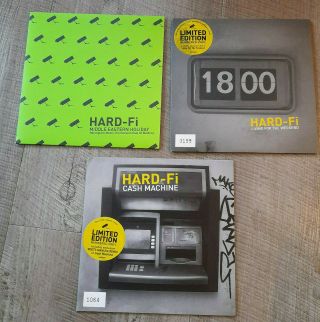 Hard - Fi 3 X 7 " S Living For Weekend,  Cash Machine,  Middle Eastern
