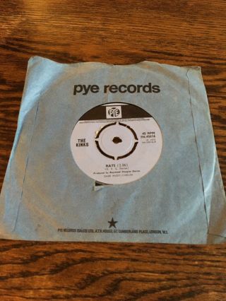 The Kinks - Apeman / Rats - 7 " Vinyl Record