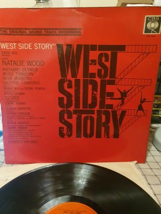 West Side Story Sound Track Recording Bpg 62058,  Vinyl Lp Album