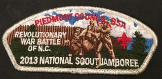 Boy Scout Jsp Patch 2013 National Jamboree Piedmont Council Bsa War Battle Nc