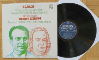 R109 Szeryng & Hasson Bach Violin Concertos Philips Stereo