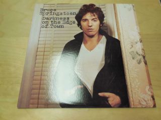 Bruce Springsteen Darkness On The Edge Of Town Jc 35318 Columbia Vinyl Album 197