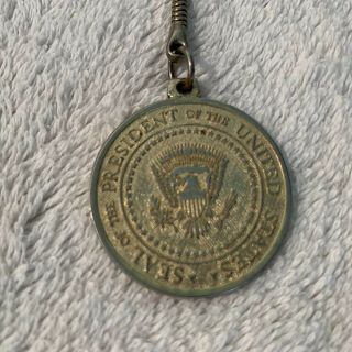 Vintage 1969 President Richard Nixon Inauguration Presidential Seal Keychain 3