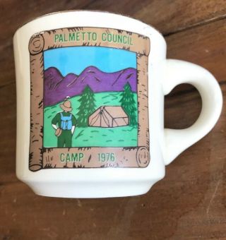 1976 Palmetto Council South Carolina Camp Coffee Mug Cup