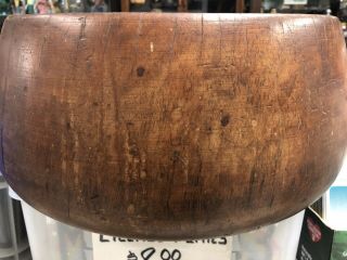 Kou (?) Calabash Wooden Bowl - Hawaiian 5