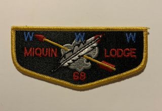 Oa Miquin Lodge 68 Flap