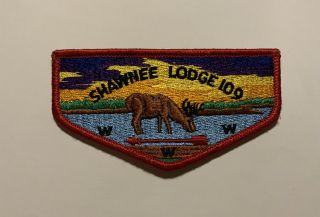 Oa Shawnee Lodge 109 Flap