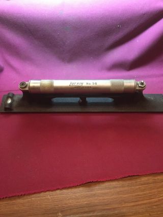 Lufkin 12 " Machinist Level 2 Vintage Tool No.  58 Made In The Usa.