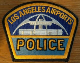 Los Angeles Airports Police Patch - Airport Police,  Security California,  Ca