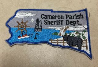Cameron Parish La Police Patch