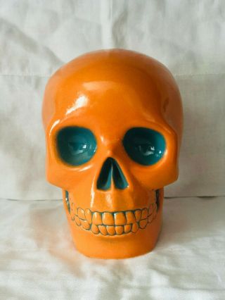 Jack - O - Lantern Skull Tiki Mug 14/25 Ltd Munktiki Orange Halloween Horror Farm