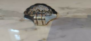 an Antique Silver Plated Cake Slice With Pierced Patterns.  early 1900.  s. 3