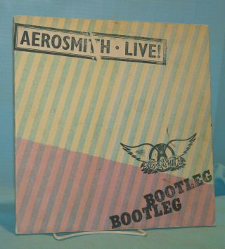 Aerosmith Live Bootleg 1978 Columbia Records Vinyl Gate Fold Lp Pc2 35564