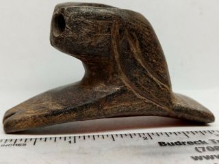 Fine Museum Quality Hopewell Owl Effigy Pipe Virginia Artifact Relic