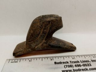 Fine Museum Quality Hopewell Owl Effigy Pipe Virginia Artifact Relic 3