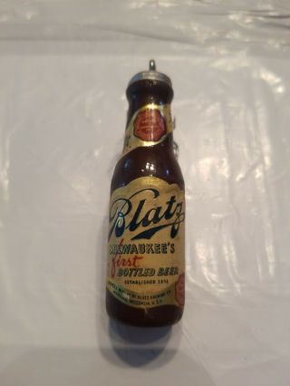 Vintage Blatz Beer Bottle Fishing Lure