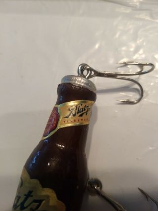 Vintage Blatz Beer Bottle Fishing Lure 3