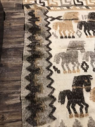 Vintage Navajo Rug/Horse Blanket - Colors 5