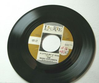 45 Rpm Single - - - The Music Explosion: A Little Bit Of Soul,  The Barbarians: Are