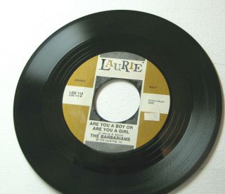 45 RPM Single - - - THE MUSIC EXPLOSION: A LITTLE BIT OF SOUL,  THE BARBARIANS: ARE 2