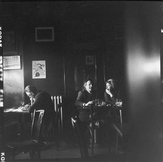 American Poet Delmore Schwartz In The White Horse Tavern 1959 Old Photo