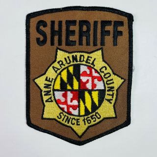 Ann Arundel County Sheriff Maryland Patch