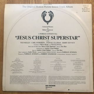 Jesus Christ Superstar (The Motion Picture Sound Track Album) VINYL 2