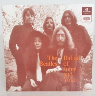 Beatles " Ballad Of John & Yoko / Old Brown Shoe " 7 " From 2019 Singles Box Set