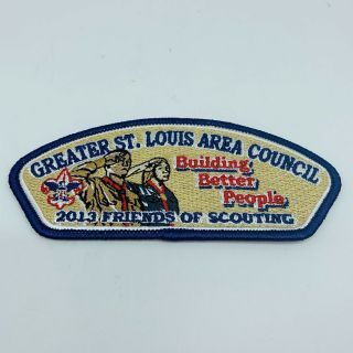 Boy Scouts Greater St Louis Area Council Friends Of Scouting 2013 Patch