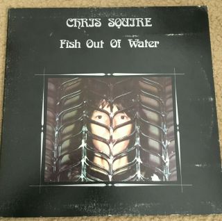 Chris Squire " Fish Out Of Water " Yes Vinyl Lp 1975