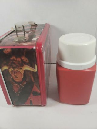 VINTAGE INDIANA JONES LUNCHBOX AND THERMOS Temple of Doom 2