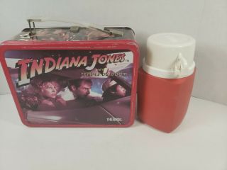 VINTAGE INDIANA JONES LUNCHBOX AND THERMOS Temple of Doom 3
