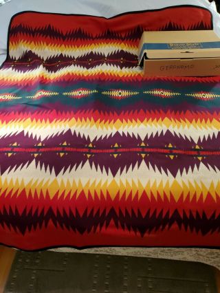 Nwt Orig Box Pendleton Geronimo Spirit Of The Salmon 64 " X 80 " Blanket Robe