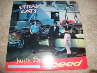 Stray Cats Lp Built For Speed St - 17070 Vg,  Rockabilly