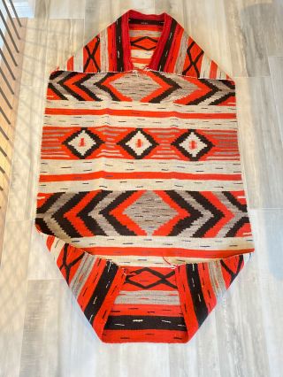 Authentic Navajo Transitional Blanket c.  1890 with Appraisal Report 2