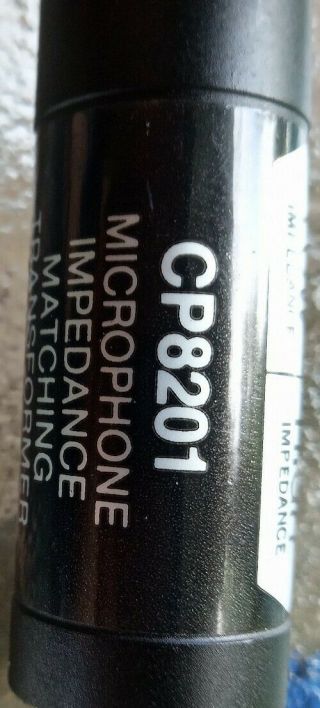 Vintage Crown PZM180 Pressure Zone Microphone & Atus CP8201 (- Good) 3