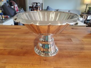 Vintage Silver Plated Dessert Compote Candy Dish