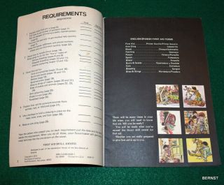 1974 BOY SCOUT - FIRST AID SKILL AWARD COMIC STYLE BOOK 3