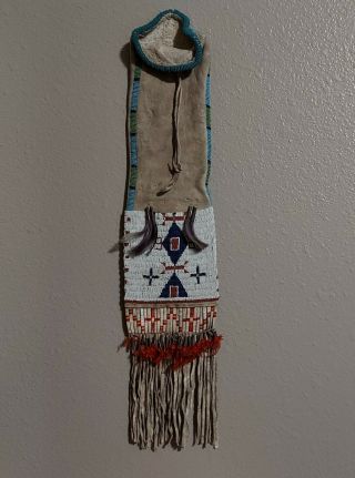 Northern Plains Indian Pipe Bag Circa 1900