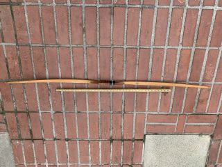 Vintage Outdoor Sports Mfg Co Wooden 61 " Longbow