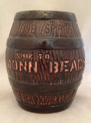 Donn Beach Rum Barrel Ap 16 Tiki Mug 1/1 Custom Color 