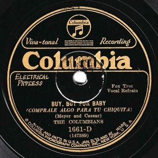Columbia 1661 - D: Columbians - Buy,  Buy For Babywalking Between The Raindrops E - /v