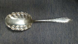 Rogers & Bro A1 Large Fancy Serving Spoon Silver Plated
