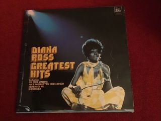 Diana Ross ‎– Greatest Hits 1972 Motown ‎12” Vinyl Lp Centrefold Album Record