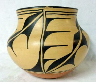 Santana Melchor Santo Domingo Native American Art Pottery Bowl