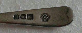 A Sterling Silver Salt Spoon By Wm Hutton & Sons,  London 1927 - Possibly Masonic