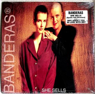Banderas She Sells 1991 London House Synth - Pop 12 " Single