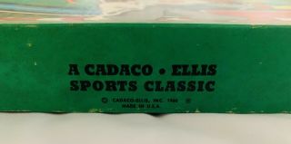 1960 Vintage Cadaco Ellis ALL STAR BASEBALL Board Game Complete 2