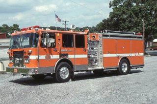 Lafayette Pa 1991 Spartan Saulsbury Pumper - Fire Apparatus Slide