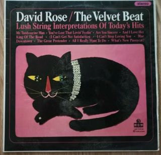 David Rose - The Velvet Beat - M - G - M Mgm - Cs 8002 - Uk 1965